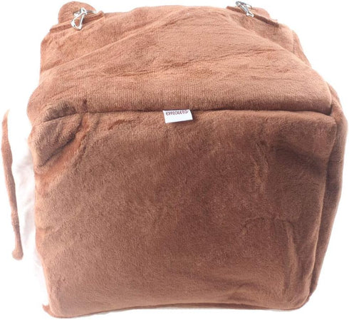emours Small Animal Hanging Bed with Bed Mat - Warmly House for Chinchilla, Guinea Pigs, Squirrel, Large