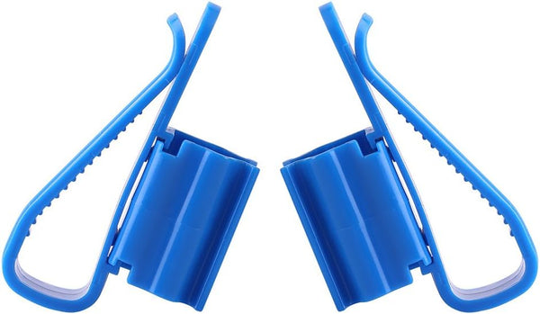 Fdit Pack of 2 Aquarium Fish Hose Holder Hanger, Water Pipe Tube Mounting Clip for 8-16mm Inflow Outflow