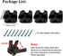 GRSECPO 4 Packs, Camping Chair Replacement Feet Heavy Duty Repair Feet for Folding Chair Stool, Portable Camp Chair