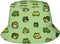 Frog Bucket Hat for Women and Men - Summer Outdoor Foldable Wide Brim Fisherman Sun Hat