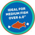 Hikari 12-Ounce Sinking Cichlid Gold Pellets, Medium for Pets
