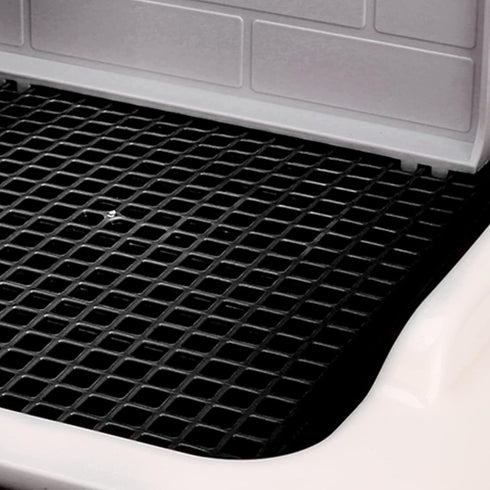 Puppy Dog Potty Tray Pee Pad Holder, Mesh Training Toilet for Small and Medium Dogs, Easy to Clean, Wall for Male Dogs