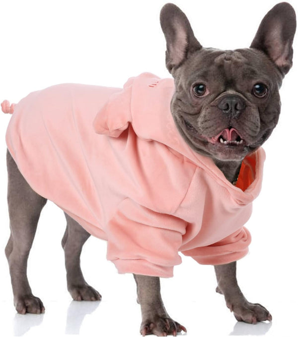 Dog Sweater - Pet Pig Pattern Sweatshirt for Small Dogs Cats, Puppy Hoodie Jacket for Spring, Winter & Autumn