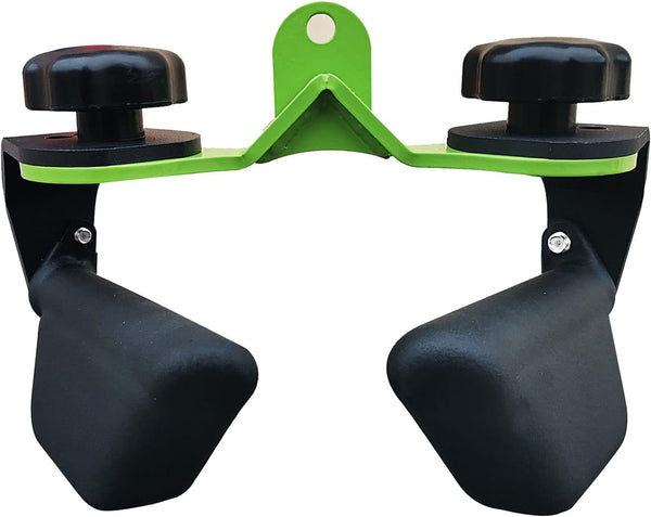 KORIKAHM Home Gym Fitness Multi-Grip Spreader Bar, Wide Lat Pull Down Bar, Neutral Grip Handle for Cable Pulley System