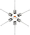 Mobi Lock 6 Pcs Ball Pump Inflation Needle - Stainless Steel Air