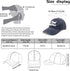 Golden Retriever Hat, The Dogfather Baseball Cap for Men, Vintage Adjustable Dad Hat Navy Blue