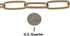 Dogline Herm Sprenger Curogan Long Link Fur Saver Training Collar, Hypoallergenic Nickel Free No-Pull Slip Chain for