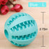 Dog Toy Ball, Nontoxic Bite Resistant Toy Ball for Pet Dogs Puppy Cat, Dog Pet Food Treat Feeder Chew Tooth Cleaning Ball Exercise Game IQ Training Toy Ball,Large/Medium/Small Dogs Toy.
