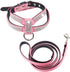 Dogs Kingdom Full Rhinestone Crystal Pet Dog Harness Leash Set - Customized Rhinestone Puppy Small Dog Chihuahua