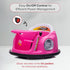 Round Red Illuminated On/Off Switch for Kidzone 12V Bumper Car Ride On Toy