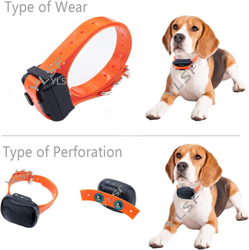 Dog Collar Strap for Most Electronic Training Shock Collar Receivers, Adjustable Durable Waterproof Odorless 3/4 Inch