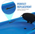 Pack of 2 Kayak Seat Repair Kit, Lifetime Emotion Seat Clips and Hooks