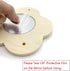 Vehomy Chicken Perch for Chicks Chicken Wood Stand with Mirrors Chick Stand Trainning Perch Toy Chicken Swing Chicken