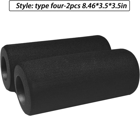 RSFCWS (8.46 3.5 3.5in) Foot Foam Pads * * Rollers Replacement, Buffer Leg Tube Sponge for Marcy Smith Cage Machine