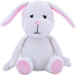 Blueberry Pet 6" Squeaky Plush Dog Toy, Pure Bunny Rabbit Design for Small Dogs