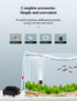 UPETTOOLS Aquarium Air Pump for Fish Tank, Ultra Quiet Fish Oxygen Pump with Air Tubing, Bubble Stone, and Check Valve