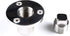 Mxeol Marine Stainless Steel Boat Garboard Drain Plug Kit with Screws