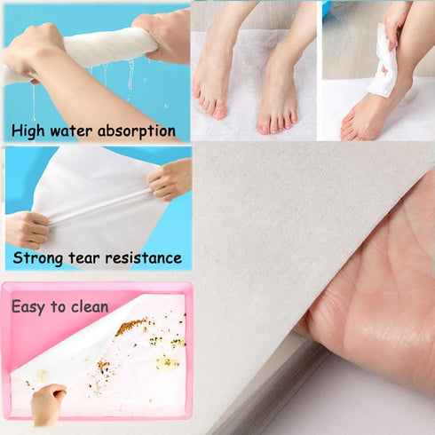 100PCS Bird Cage Liner Papers, Disposable Precut Absorbent Cushion Pad for Pet Birds (White)