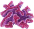 Coral Reef Aquarium Decorations, Big Fish Tank Ornaments in Pink and Purple