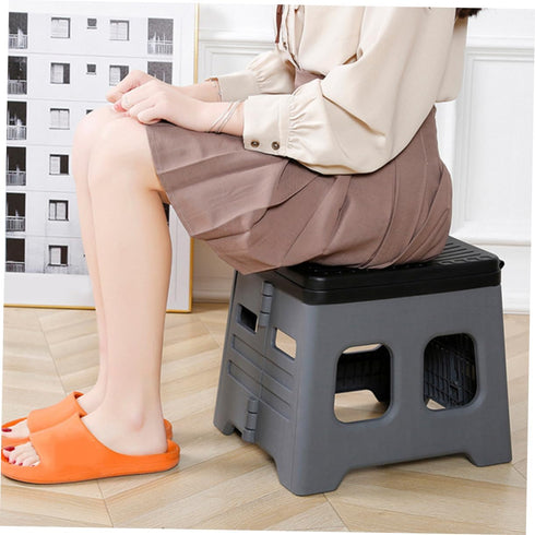 Compact Foldable Car Toilet - Portable Travel Potty Stool