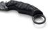 Fixed Blade Knife with D2 Steel Blade and G10 Handle, Tactical EDC Double Edged Sharp Claw Knife, Black