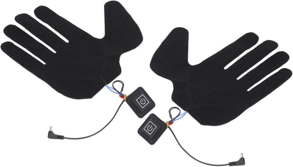 USB Heated Gloves Pad, 5 Finger Fast Heating Pad, 2Pcs Ultra Thin Efficient for Indoors and Hiking