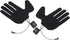 USB Heated Gloves Pad, 5 Finger Fast Heating Pad, 2Pcs Ultra Thin Efficient for Indoors and Hiking