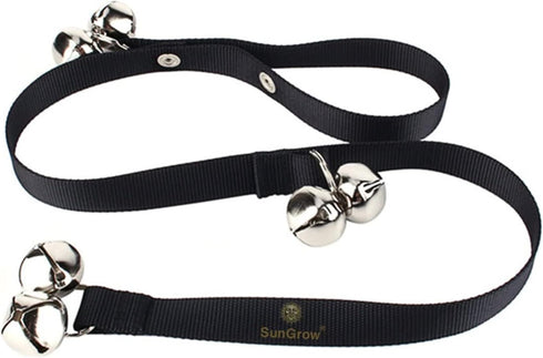 SunGrow Dog & Ferret Potty Door Bell - 34 Inches, Nylon Bells for House-Training Small to Large Pets