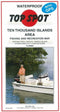 Topspot Map N204, 10 Thousand Islands Florida Area Fishing and Recreation Map