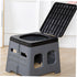 BESTonZON Portable Car Folding Toilet Outdoor Emergency Potty Durable Material Design for Camping Travel and Outdoor