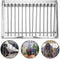 Pigeon Bird Cage Door Coop, Automatic Chicken Wire Frame Cages Supply (29 x 26cm)