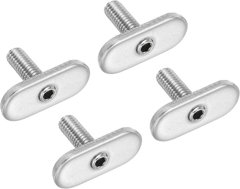 PATIKIL T Slot Bolt Replacement, 316 Stainless Steel Kayak Rail Track Screws Mini Rail Bolts 4 Pack