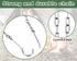 DS. DISTINCTIVE STYLE Stainless Steel Campfire Tripod Plate for Outdoor Cooking - Turn Branches into Camping Tripod