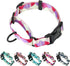 Martingale Dog Collars, Adjustable Soft Nylon Slip Collar with Quick Release Buckle, No Pull Training Collar for Dogs