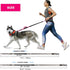 TSPRO Hands Free Dog Leash for Walking and Running, Safety Car Seat Belt with Shock Absorbing Bungee Leash (Black)