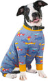 Dog Recovery Suit After Surgery, Medium Large Dog Neuter Shirt Cone Alternatives to Prevent Licking (Grey Shark, XL).