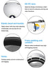 Kid's Goggles for Snowboard or Ski, Ages 5-14