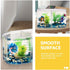1PC Mini Clear Acrylic Fish Tank, Small Betta Fish Bowl for Decorative Goldfish Tank