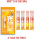 Lickable Cat Treat Pouches for Indoor Cats - All Natural Chicken Puree Tube Treats, 12 Tubes .05 oz ea.