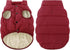 ASENKU Waterproof Windproof Dog Winter Coat, Warm Snowproof Puffer Vest for Small Medium Large Dogs (M, Red)