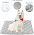 Dog Crate Pad 2 Pack, Soft Anti-Slip Bottom Mat, Machine Washable, Fits 36 Inch Dog Crate, Grey, 36" x 23"