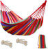 Ultra-Light Travel Camping Hammock with Tree Straps - Durable Folding Hammock, Portable for Indoor and Outdoor, Up to