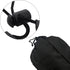 Skateboard Bag Waterproof, Adjustable Shoulder Straps for Penny Board/Standard Board, Black