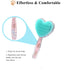 Small Dog Brush, Soft Dog Grooming Comb for Shih Tzus, Yorkies, Maltipoos, Maltese, Love Shape Puppy Massaging Pet Hair