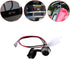 KAMIER 3 Wires Charger Port Replacement for Razor Crazy Cart XL DLX, E325 E300 E200 E175 E100 Kids Electric Scooter