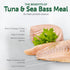 2.46-oz 24 Pack) Nature's Protection Wet Cat Food in Gravy - High Protein, Natural & Soft Tuna Fish & Sea Bass Shreds