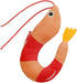 WOZUN Plush Shrimp Cats Toy Catnips Peppermint Bells Dolls Promotes Exercise and Reduces Boredom Washable Shrimp
