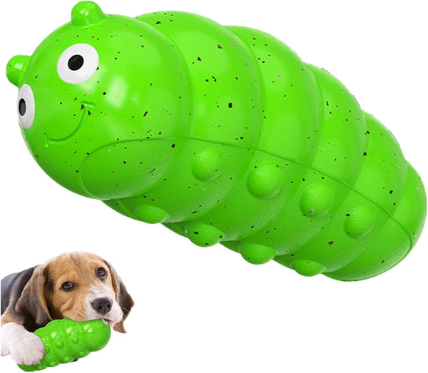 Indestructible Dog Chew Toys for Aggressive Chewers, Tough Food Grade Material for Medium Large Breed (Green)