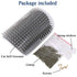 3.0 Softer Cat Self Groomer with Catnip - Wall Corner Groomer, Perfect Scratch Massager Tool for Long & Short Fur