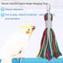 ASOCEA Pet Bird Parrot Colorful Cotton Rope Chew Toys for Cockatiels, Macaws, Parrots